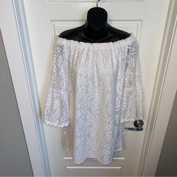 LILLY PULITZER Off-the-Shoulder Beach Dress! - Picture 2 of 6